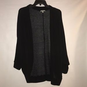 Long Black Thin Kimono